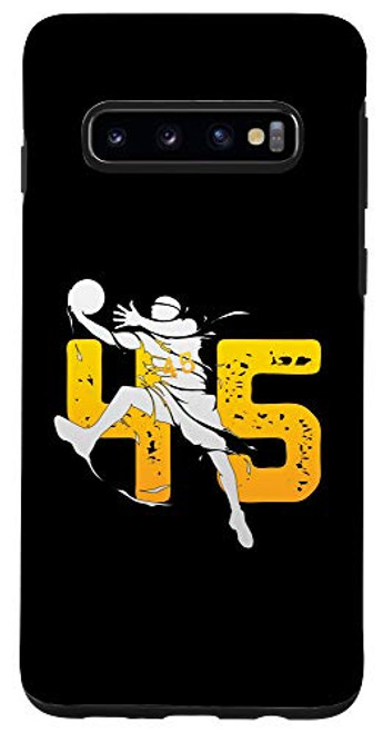 Galaxy S10 Best Basketball Player number 45 Gift For the Jazz Fans Case Galaxy S10 Best Basketball Player number 45 Gift For the Jazz Fans Case