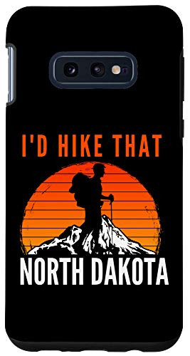 Galaxy S10e I'd Hike That Ohio Sunset Mountain Hiker Case