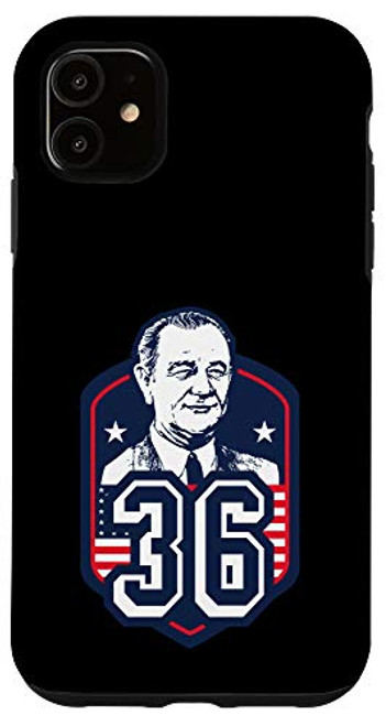 iPhone 11 Lyndon B Johnson Thirty Sixth President Style Case