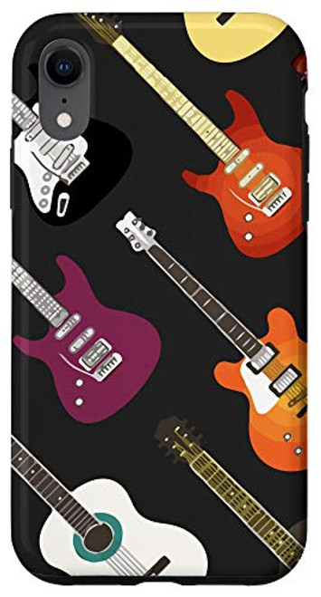 iPhone XR Cute Colorful Guitarist Electronic Guitar Music Musician Case iPhone XR Cute Colorful Guitarist Electronic Guitar Music Musician Case