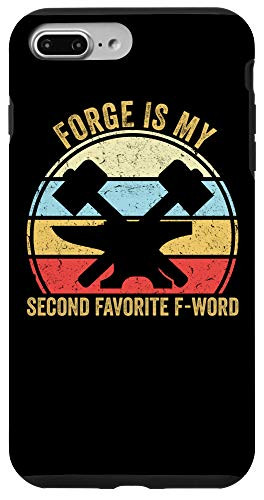 iPhone 7 Plus/8 Plus Forge Is My Second Favorite F Word Funny Blacksmith Birthday Case