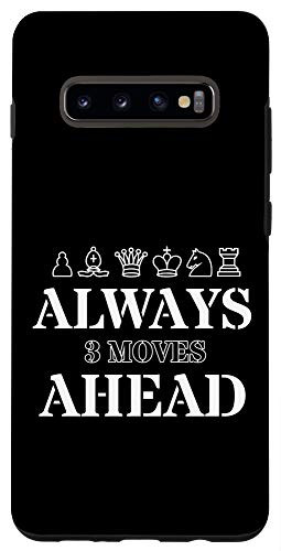 Galaxy S10Plus Chess Always 3 Moves Ahead Board Game Lovers Gift Case