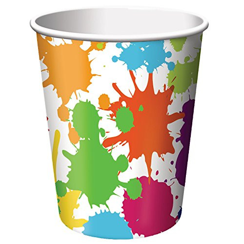 Creative Converting Devotion Cross Hot Or Cold Beverage Cups, 8 Count, Multicolor, One Size