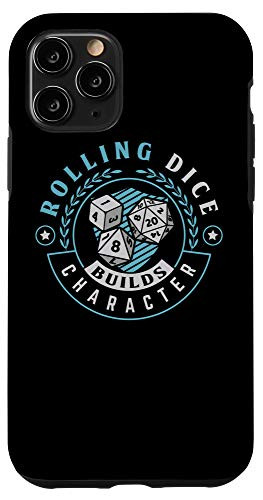 iPhone 11 Pro Tabletop RPG board game Rolling dice builds character Case