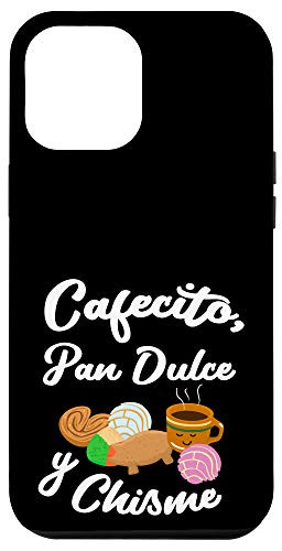 iPhone 12 Pro Max Pan Dulce Cafe Conchas Cute Funny Phone Case Gift Black Case