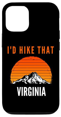 iPhone 12/12 Pro I'd Hike That Virginia Sunset Mountain Hiking Case