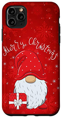 iPhone 11 Pro Max Garden Gnome Merry Christmas Phone Case