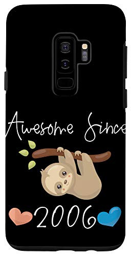 Galaxy S9Plus Awesome Since 2006 - Sloth B-Day Birthday Case