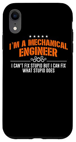 iPhone XR I'm An Engineer Not A Magician Funny Engineering Dad B-Day Case