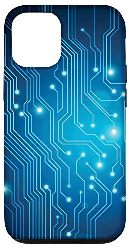iPhone 12/12 Pro Cool Circuit Board Technical Circuits Modern Technology Case