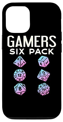 iPhone 12/12 Pro Tabletop RPG board game Dice gamers six pack Case