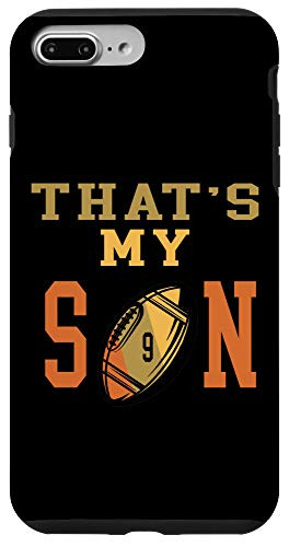 iPhone 7 Plus/8 Plus That's My Son Football Number 9 Proud Mom or Dad Case