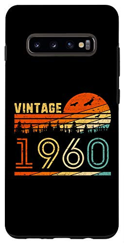 Galaxy S10Plus Vintage 1960 Retro 60th Birthday Gift Fun B-day 60 Years Old Case
