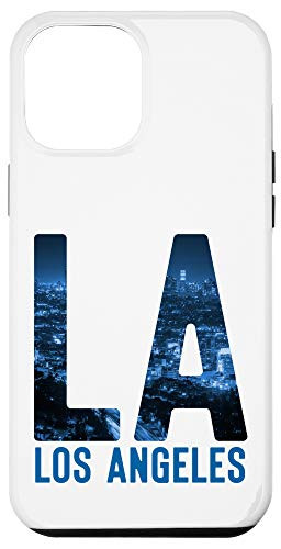 iPhone 12 Pro Max L.A. Los Angeles Night Skyline Graphic Case