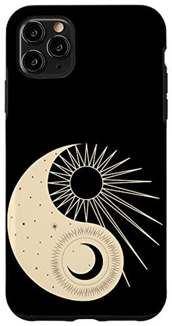 iPhone 11 Pro Max Celestial Dark Night Circle Sun Moon Case iPhone 11 Pro Max Celestial Dark Night Circle Sun Moon Case