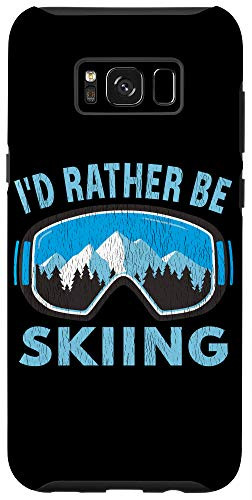 Galaxy S8Plus Snow Ski Goggles - I'd Rather Be Skiing - Winter Sports Case