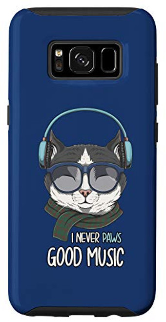 Galaxy S8 Cat DJ Music Pun - House Music Techno Electronic DJ Case