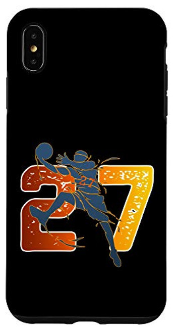 iPhone XS Max Best Basketball Player number 27 Gift For the Jazz Fans Case iPhone XS Max Best Basketball Player number 27 Gift For the Jazz Fans Case