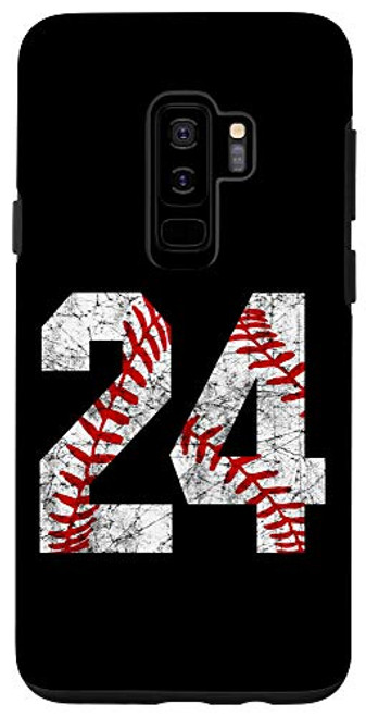 Galaxy S9Plus Vintage Baseball Mom  24 Jersey Baseball Favorite Player Case