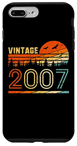 iPhone 7 Plus/8 Plus Vintage 2007 Retro 13th Birthday Gift Fun B-day 13 Years Old Case