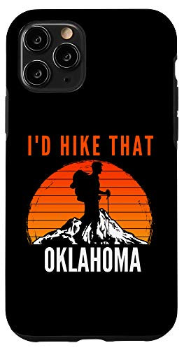 iPhone 11 Pro I'd Hike That Oregon Sunset Mountain Hiker Case