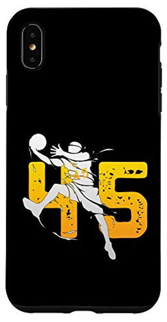 iPhone XS Max Best Basketball Player number 45 Gift For the Jazz Fans Case iPhone XS Max Best Basketball Player number 45 Gift For the Jazz Fans Case