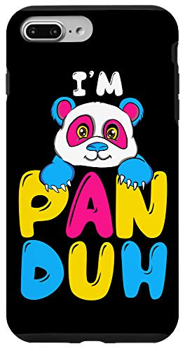 iPhone 7 Plus/8 Plus I'm Pan Duh Pansexual LGBTQ Bisexual LGBT Omnisexual Panda Case