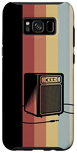 Galaxy S8Plus Retro Music Stripes, Retro speaker, retro music art Case