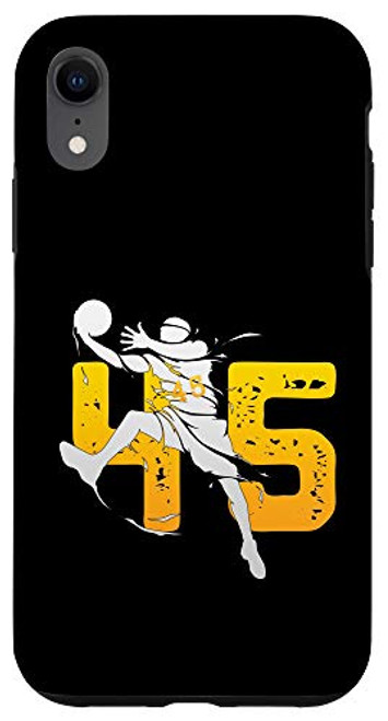 iPhone XR Best Basketball Player number 45 Gift For the Jazz Fans Case iPhone XR Best Basketball Player number 45 Gift For the Jazz Fans Case
