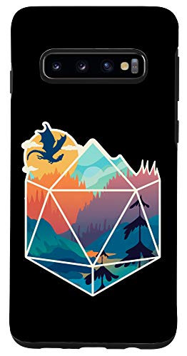 Galaxy S10 Tabletop RPG board game game night Mountain scene Case