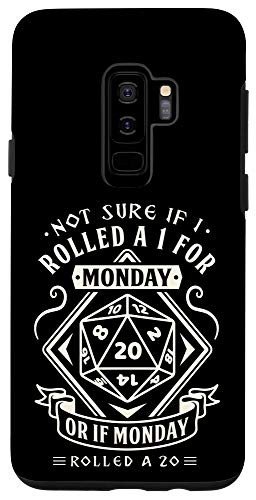 Galaxy S9Plus Tabletop RPG board game dice Monday Rolled a 20 crit Case