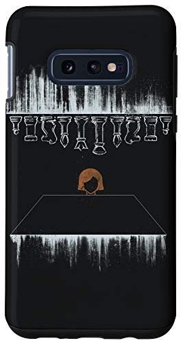 Galaxy S10e Queen's Gambit, Chess Board Design, Grunge, Gift Idea Case