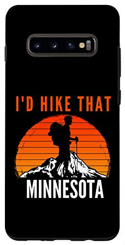 Galaxy S10Plus I'd Hike That Mississippi Sunset Mountain Hiker Case