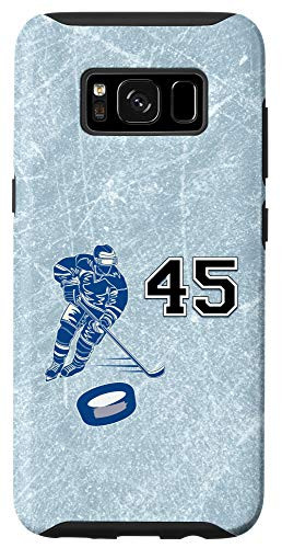 Galaxy S8 45 Hockey Number Player Design  45 Case