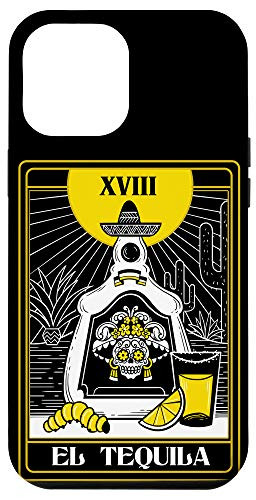 iPhone 12 Pro Max Blackcraft Drink Mexican El Tequila Tarot Card number 13 Case