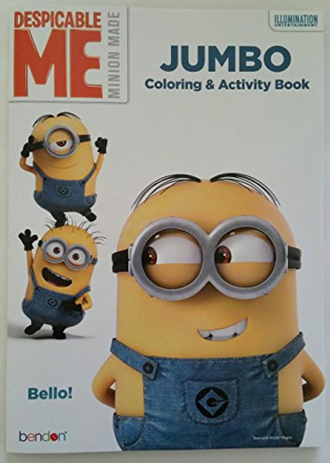 Minions Despicable Me Jumbo Coloring & Activity Book Minions Despicable Me Jumbo Coloring & Activity Book
