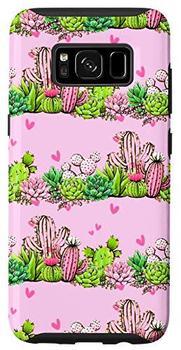 Galaxy S8 Succulents Cactus Garden Plant Southwestern Western Desert Case