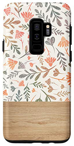 Galaxy S9Plus Boho Spring Floral Pattern Botanical Garden Case