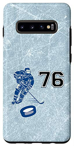 Galaxy S10Plus 76 Hockey Number Player Design  76 Case