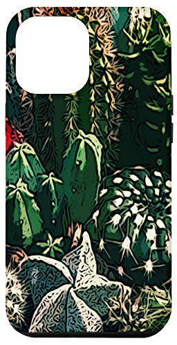 iPhone 12 Pro Max Cactus Succulents Garden Case