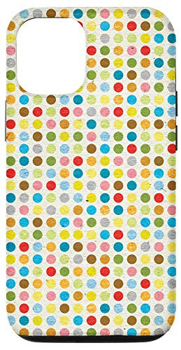 iPhone 12/12 Pro Colorful Polka Dot Circles Phone Case