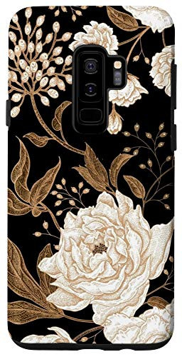 Galaxy S9Plus Trendy Botanical Flowers Garden Floral Print pattern for Flo Case