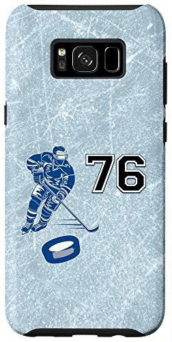 Galaxy S8Plus 76 Hockey Number Player Design  76 Case