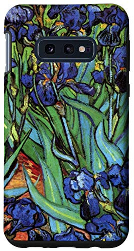 Galaxy S10e Irises by Vincent van Gogh, Flowers in a Garden Case