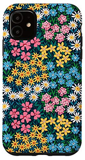 iPhone 11 Colorful Flowers Bouquet Floral Pattern Botanical Garden Case iPhone 11 Colorful Flowers Bouquet Floral Pattern Botanical Garden Case