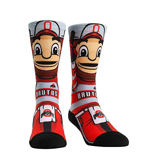 NCAA Super Premium College Fan Socks (L/XL, Ohio State Buckeyes - Mascot Brutus) NCAA Super Premium College Fan Socks (L/XL, Ohio State Buckeyes - Mascot Brutus)