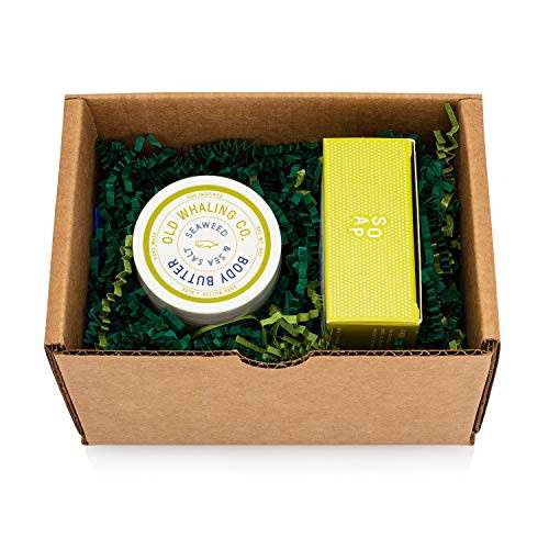 Seaweed  and  Sea Salt Gift Set - Bar Soap and Travel Size Body Butter