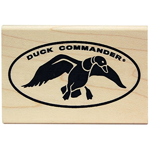 KellyCraft Innovations DC-50000 Duck Commander Logo Wood Mount Stamp