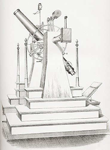 Posterazzi The meridian circle at Leyden or Leiden Holland. From The National Encyclopaedia published c.1890. Poster Print, (12 x 16)