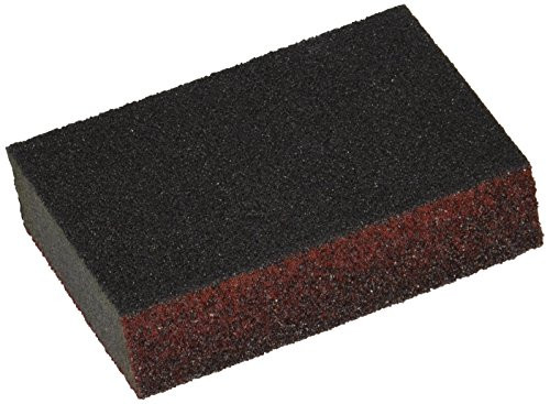 Norton 00936 4-7/8-Inch X 2-7/8-Inch X 1-Inch Medium/Coarse Dual Angle Sanding Sponge